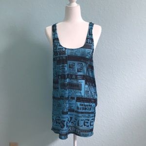 NWT BETSEY JOHNSON BLUE DRESS
